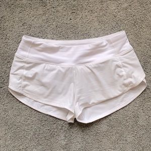 Lululemon speed shorts